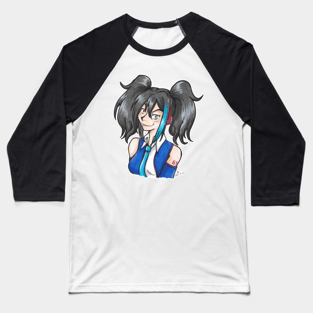 Ruko Grin Baseball T-Shirt by KranberriJam